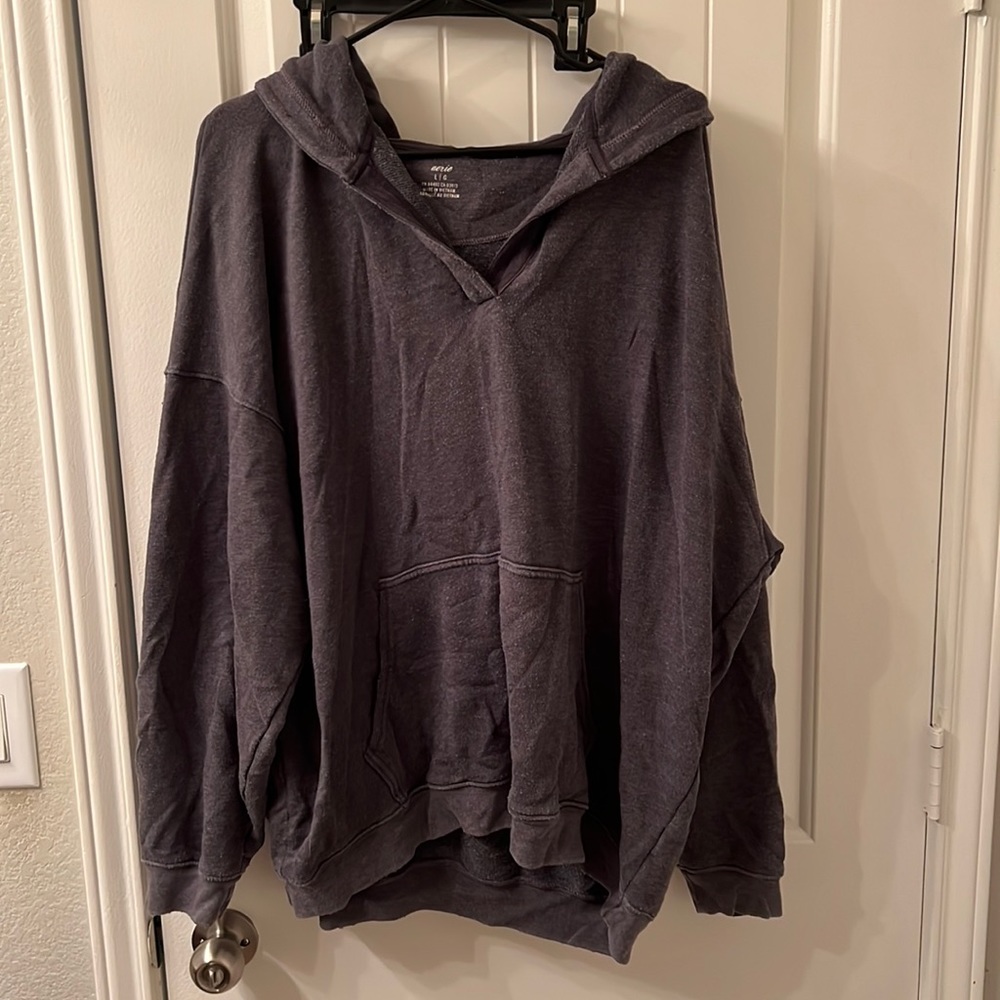 Aerie Grey Sweatshirt - Large